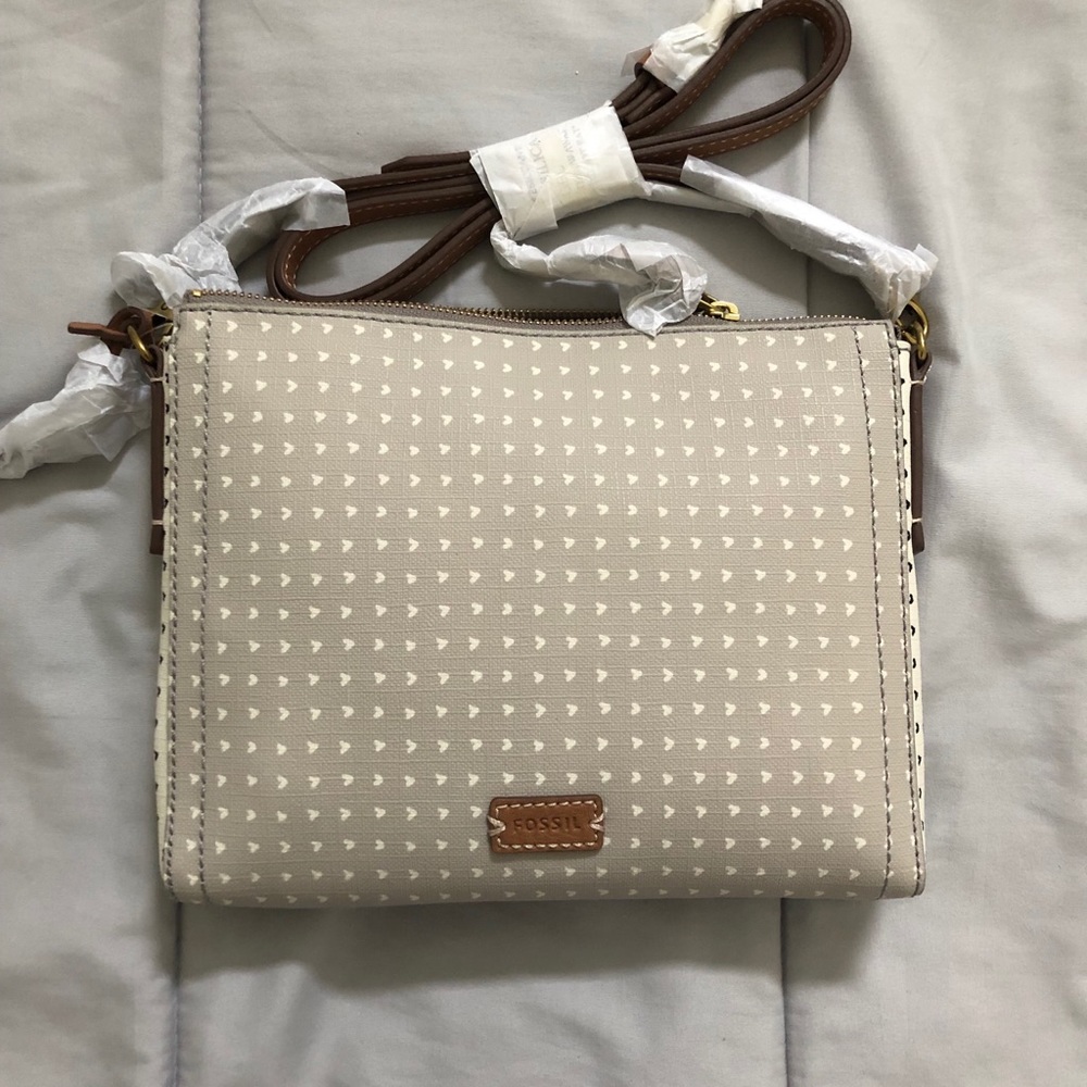 Brand new Fossil crossbody